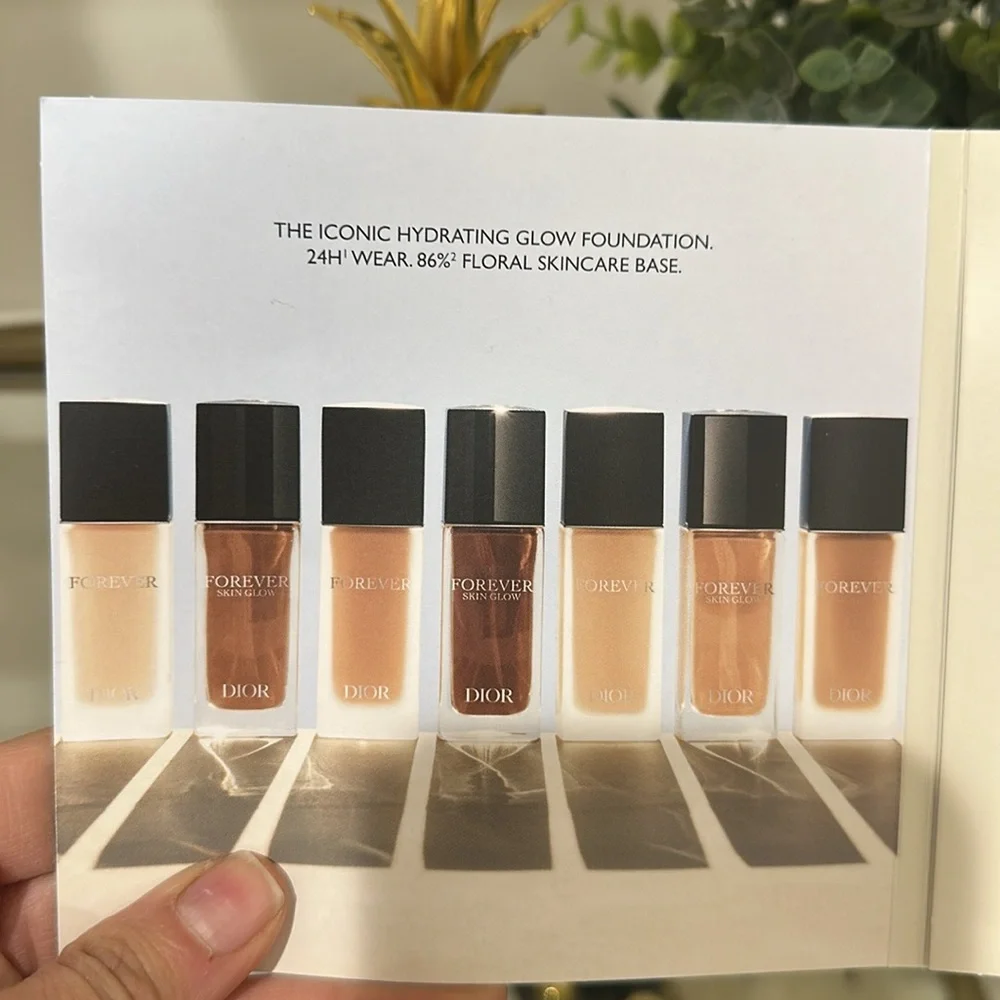 Set of two Dior Beauty Foundation Samples